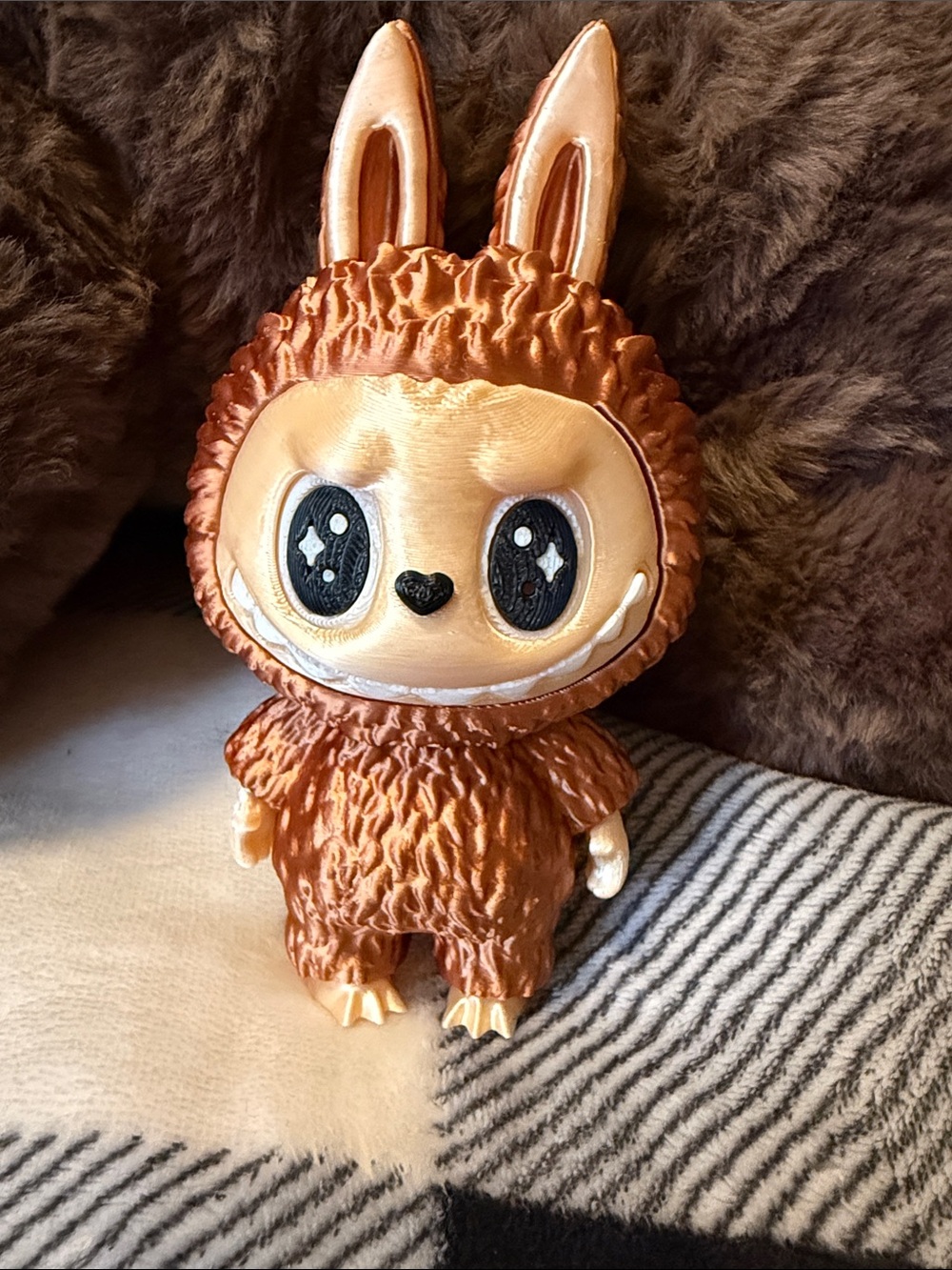 Custom made 3D print Labubu